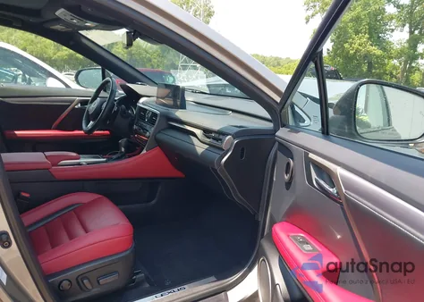 2021 Lexus Rx 350 F Sport Handling z USA, uszkodzony, nr VIN 2T2YZMDA5MC282968